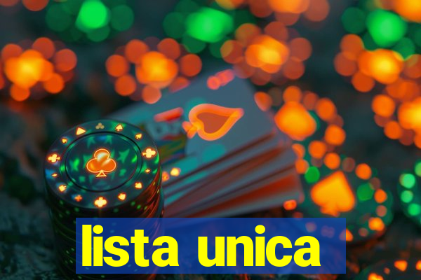 lista unica